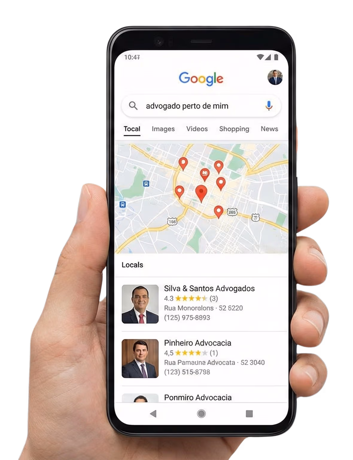 Google Meu Negócio para Advogados